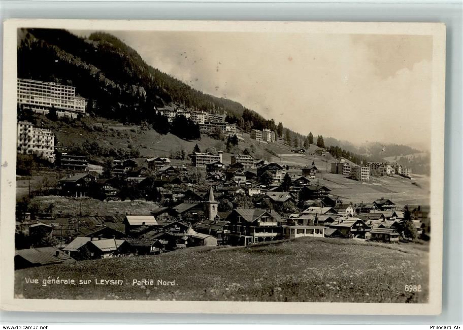 1854 Leysin - Nördl. Ansicht v. Leysin - 10160422