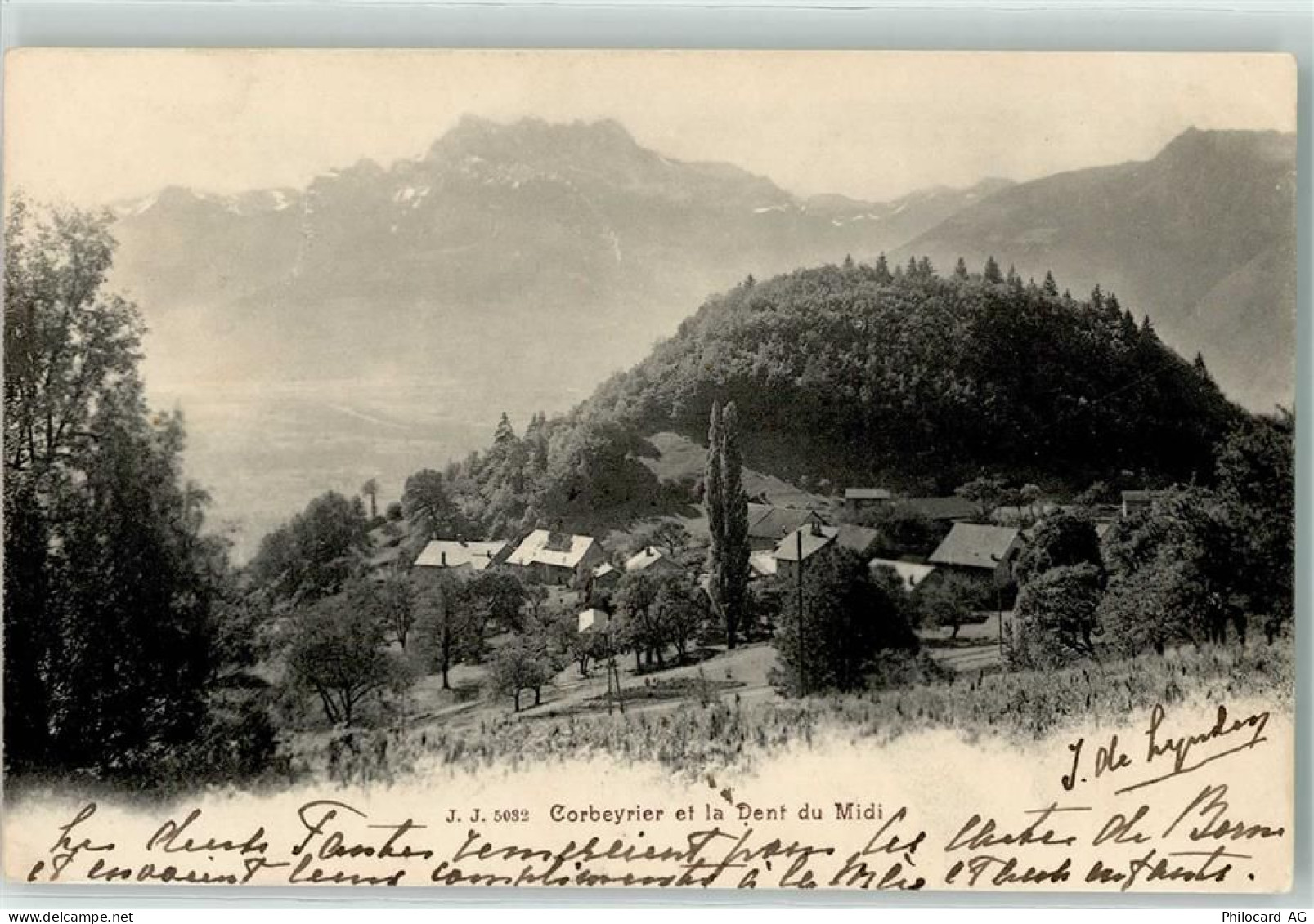 1856 Corbeyrier 1904 - Dent du Midi - 10610576