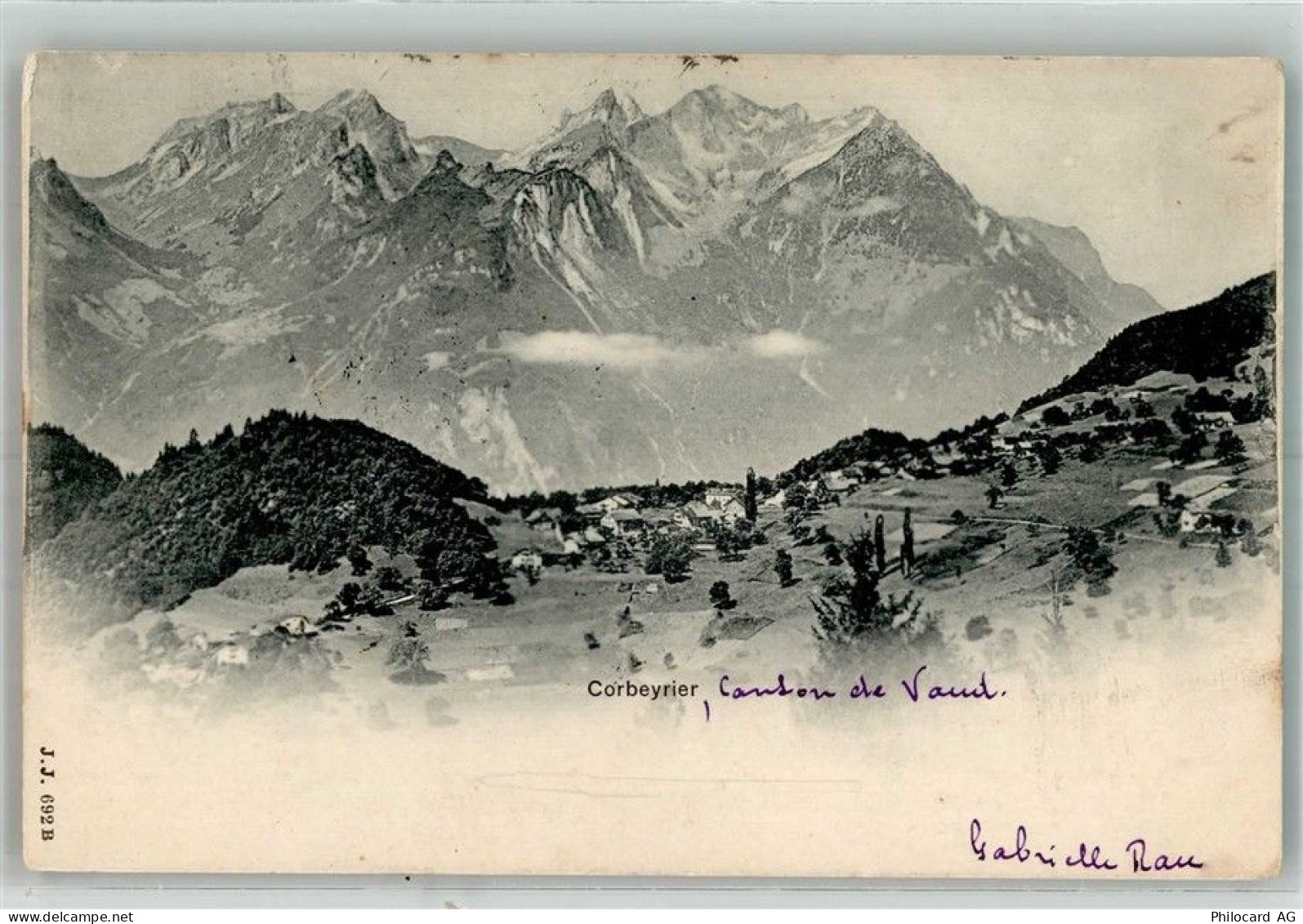 1856 Corbeyrier 1905 Foto AK - 38211944