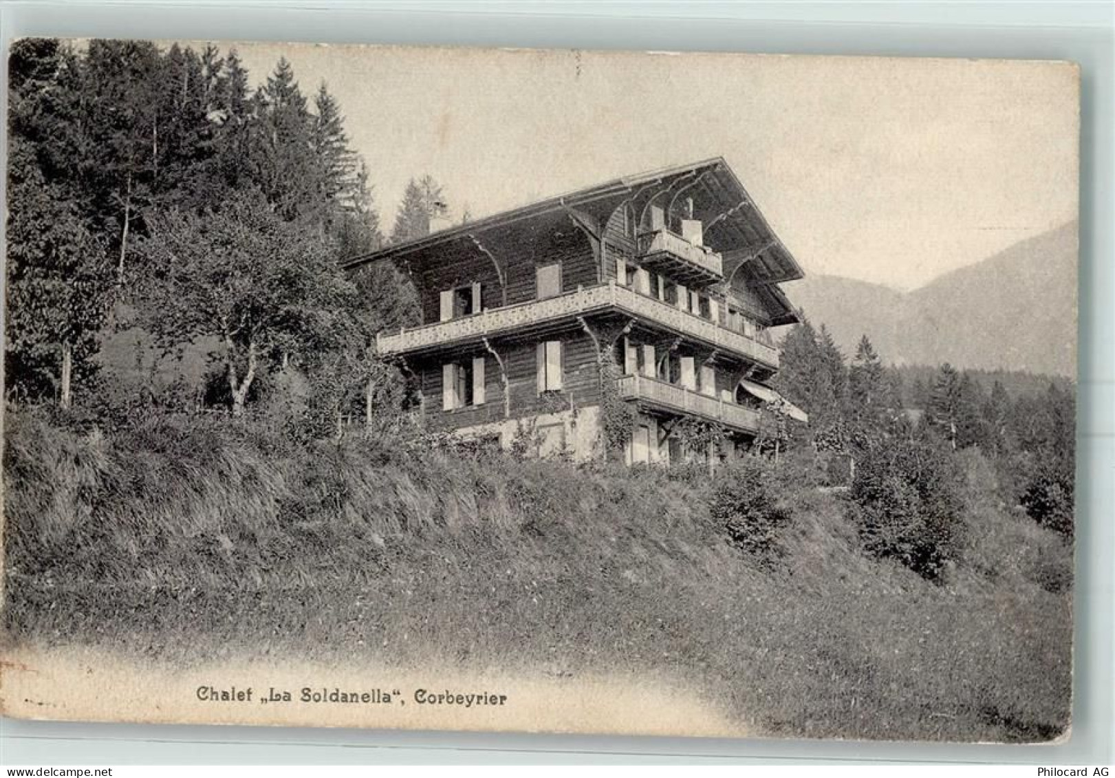1856 Corbeyrier 1911 - Chalet La Soldanella - 13173365