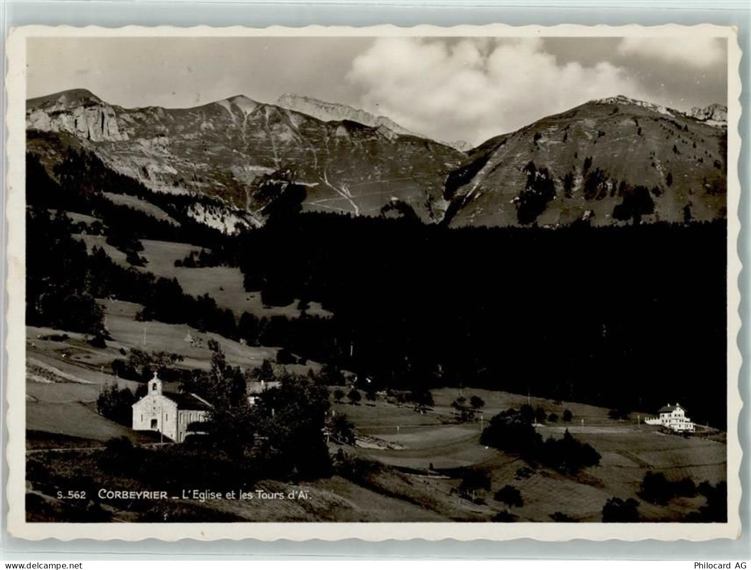 1856 Corbeyrier Gebrauchsspuren Kirche - 10583032