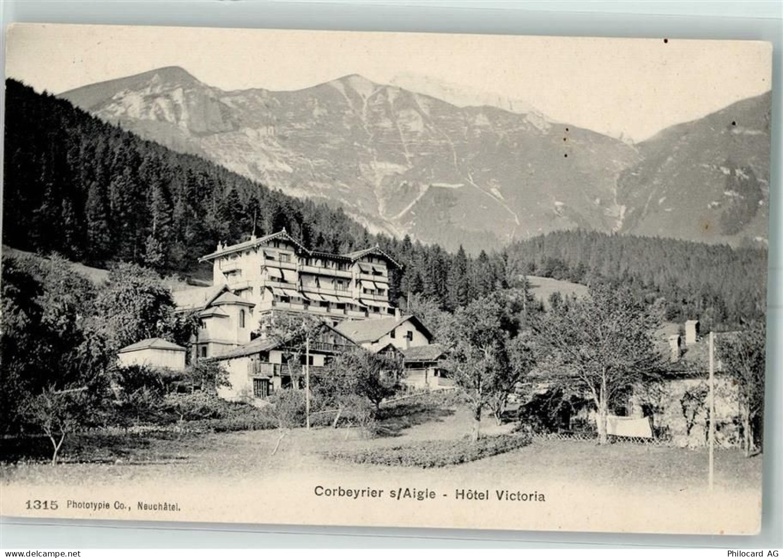 1856 Corbeyrier - Hotel Victoria - 13173462