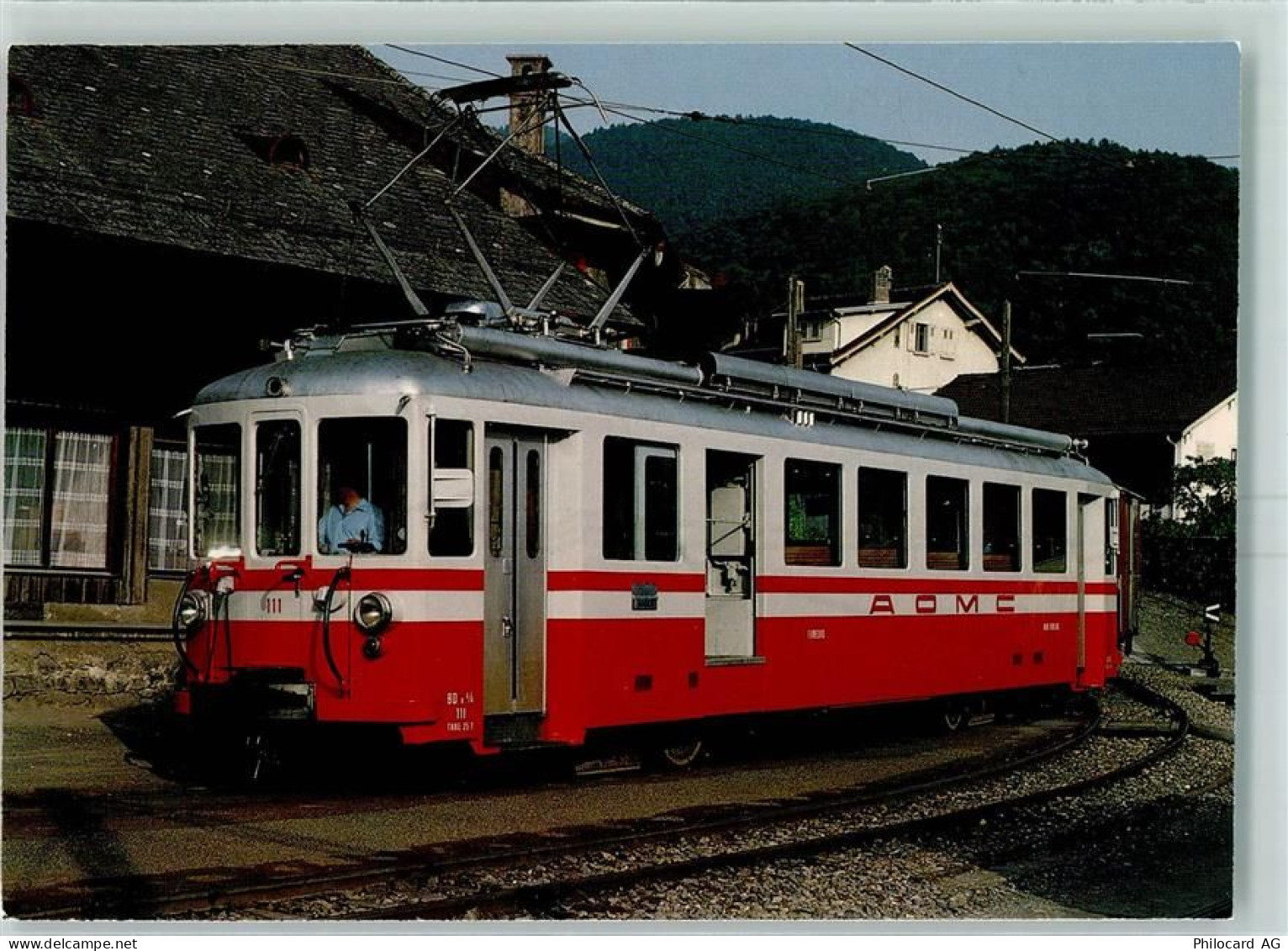 1860 Aigle - Chemin de fer Aigle Ollon Monthey Champery Triebwagen - 10390892