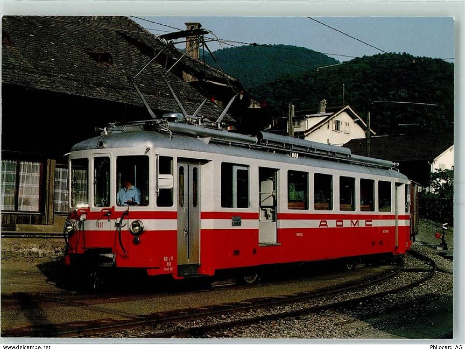 1860 Aigle - Chemin de fer Aigle Ollon Monthey Champery Triebwagen - 10390893