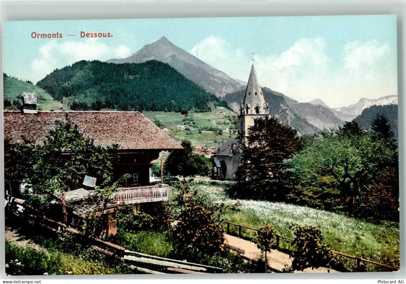 1863 Cergnat Ormont-Dessous - 10596624