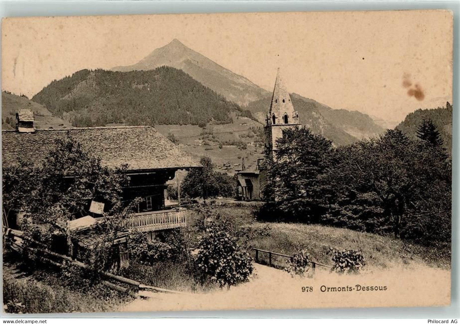 1863 Cergnat Ormont-Dessous 1908 - 13905296