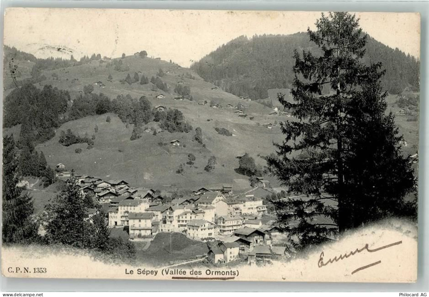 1863 Le Sépey Ormont-Dessous 1903 - 39701255