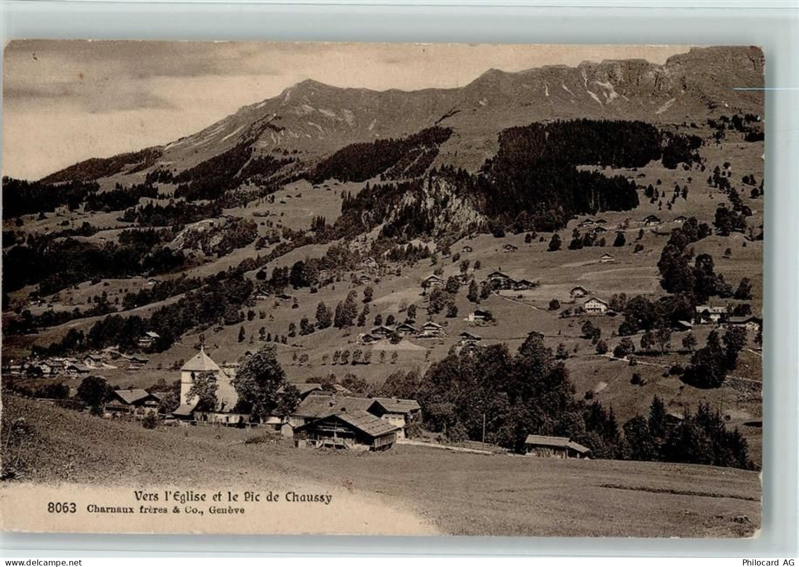 1863 Le Sépey Ormont-Dessous - Ortsansicht - 10157375