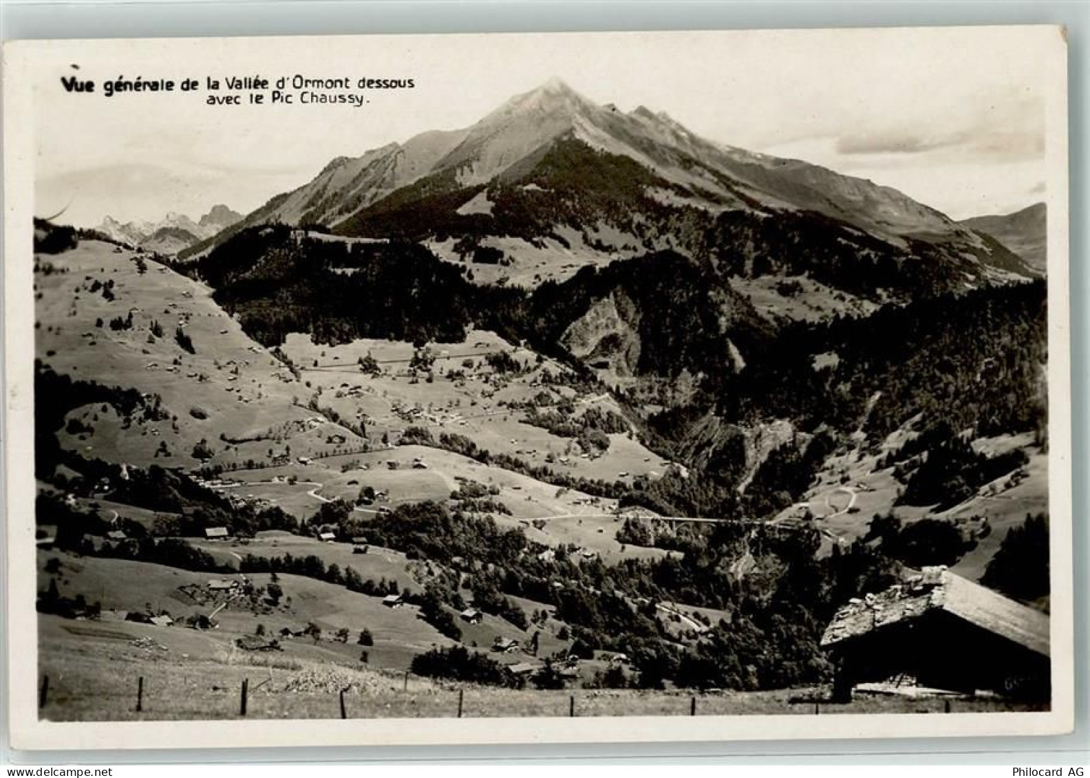 1863 Le Sépey Ormont-Dessous - Pic Chaussy - 39404596