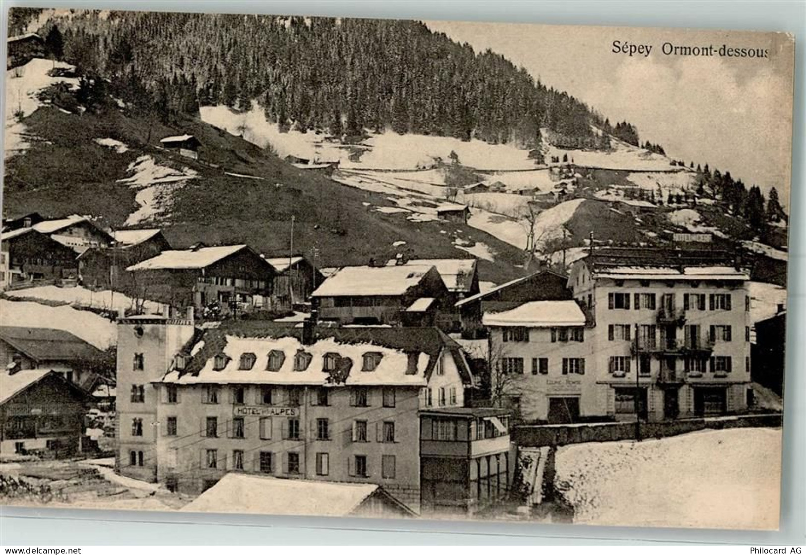 1863 Le Sépey Ormont-Dessous - Winter - 13172848