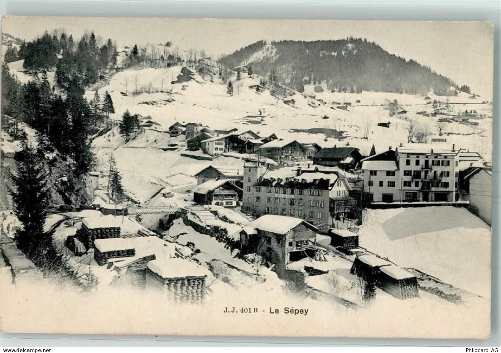 1863 Le Sépey Ormont-Dessous - Winter - 13174809
