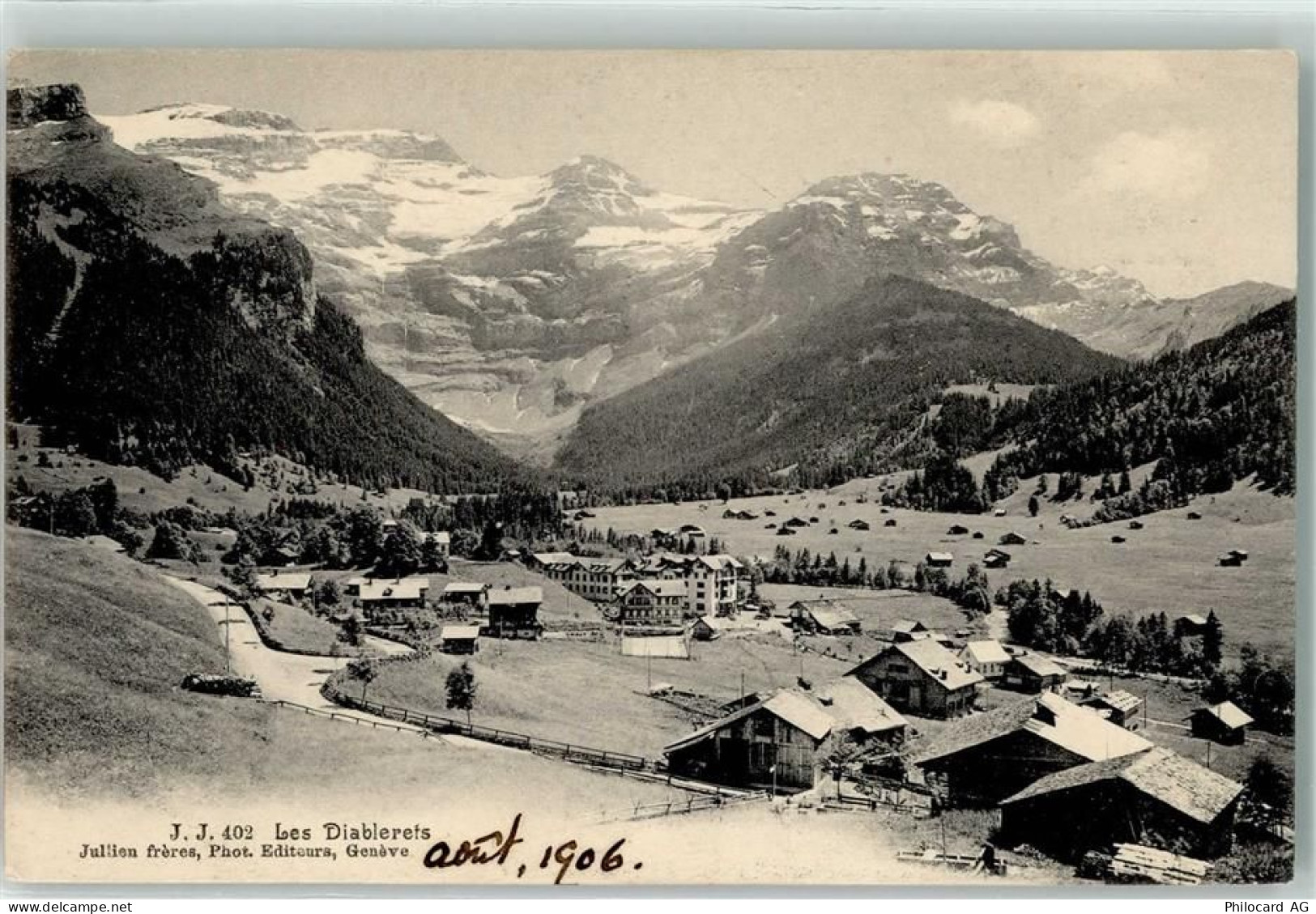 1865 Les Diablerets Ormont-Dessus 1906 - Les Diablerets - 10596655