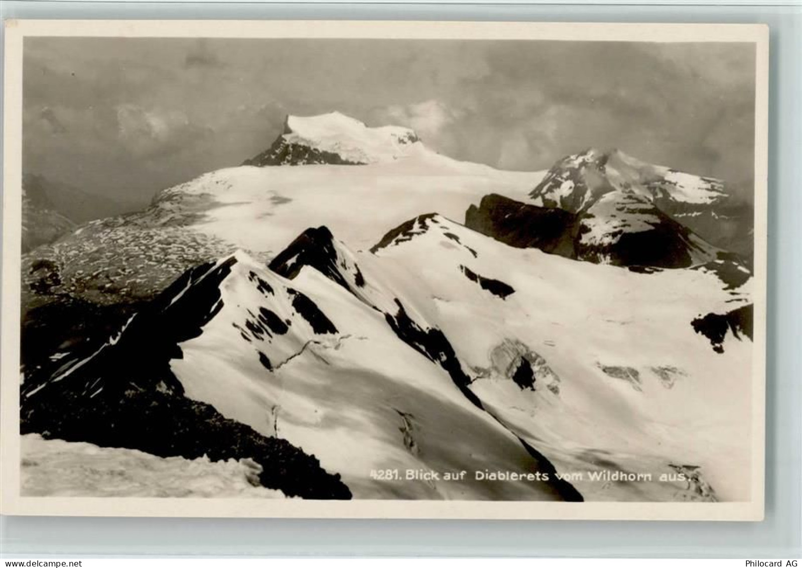 1865 Les Diablerets Ormont-Dessus - Blick auf Diablerets vom Wildhorn au... - 11056319
