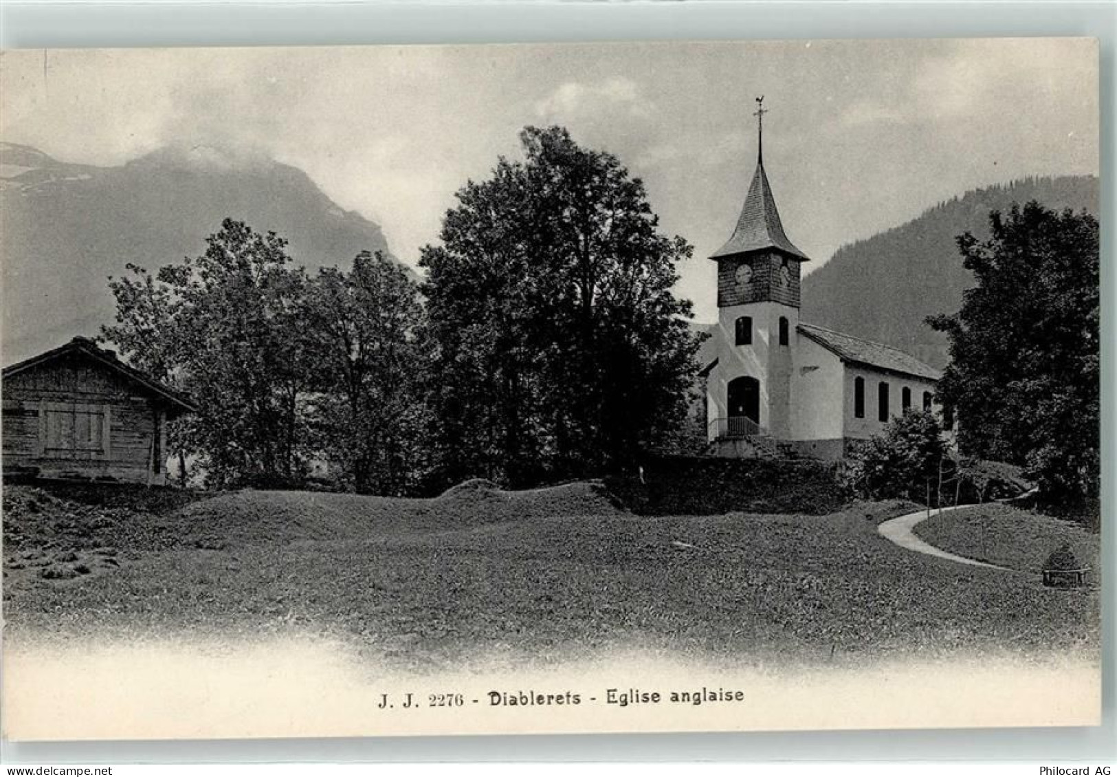 1865 Les Diablerets Ormont-Dessus - Eglise anglaise - 10597788
