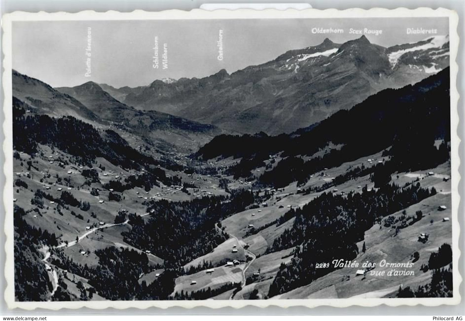 1865 Les Diablerets Ormont-Dessus - Fliegeraufnahme AKU2 - 50698846