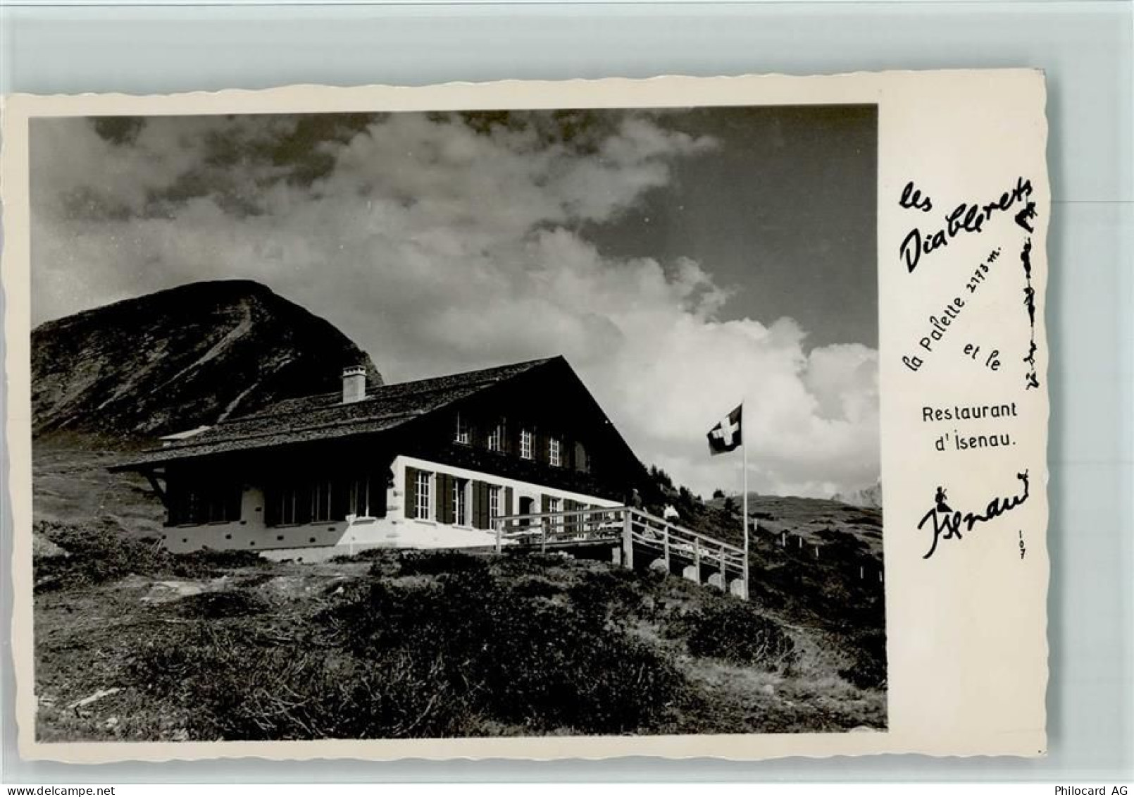 1865 Les Diablerets Ormont-Dessus - Restaurant Les Diablerets-Isenau - 10078332