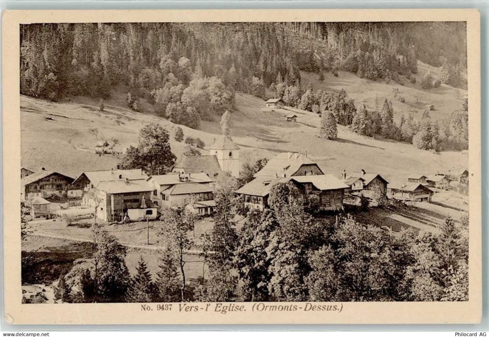 1865 Les Diablerets Ormont-Dessus - Vers - lÉglise - 13248114