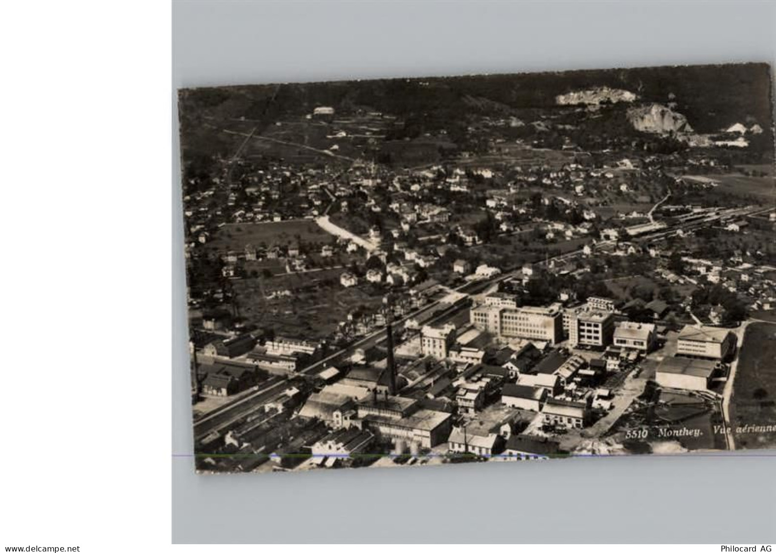 1870 Monthey - Fliegeraufnahme - 50264596
