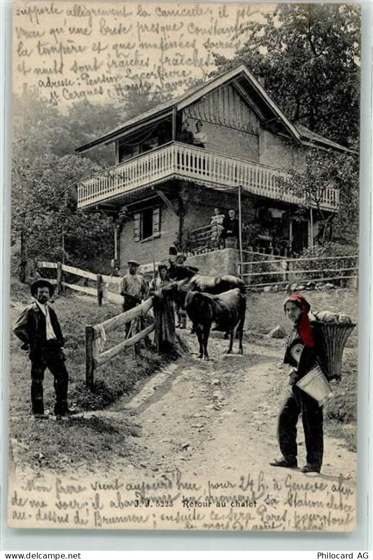 1873 Val-dIlliez 1906 - Heimkehr von der Feldarbeit - 10601671