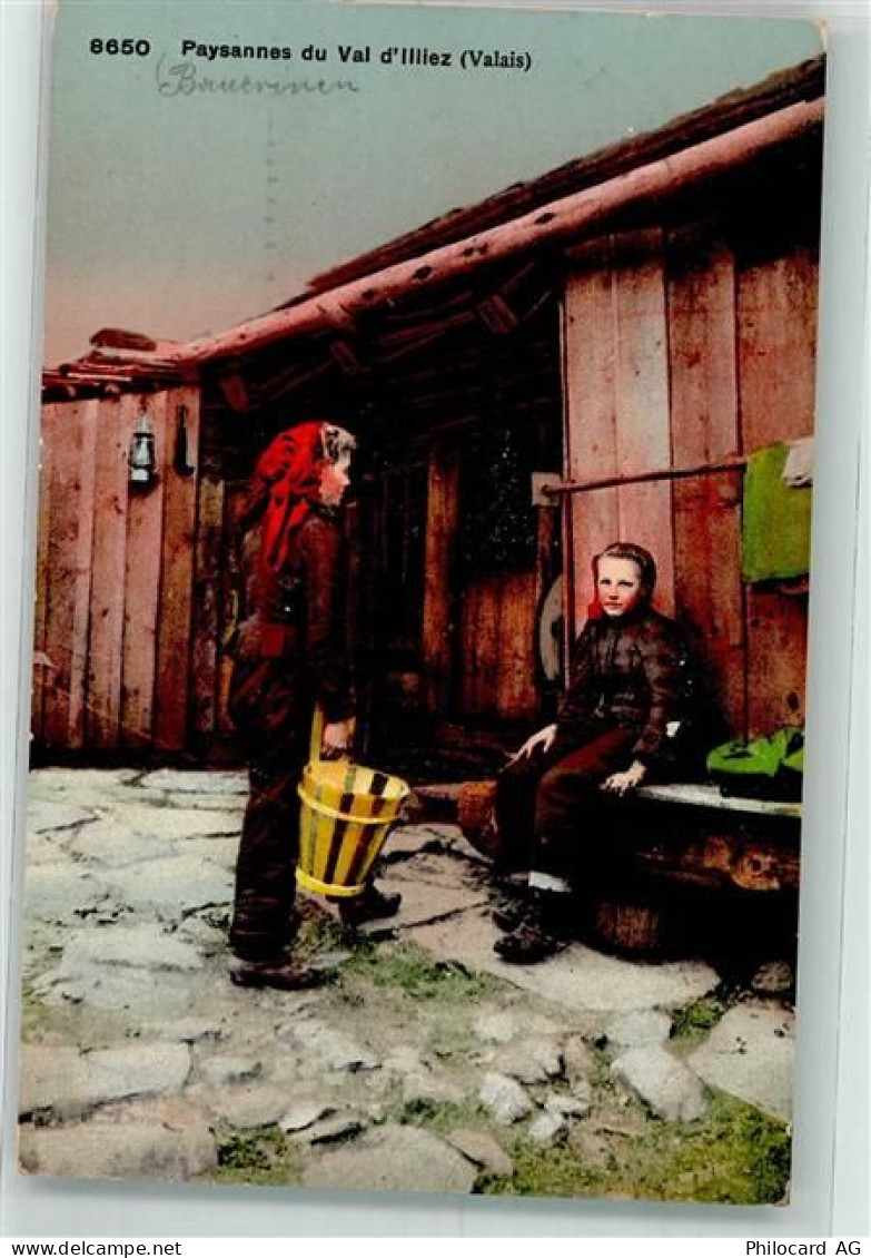 1873 Val-dIlliez 1916 - Bäuerinnen - 39698232