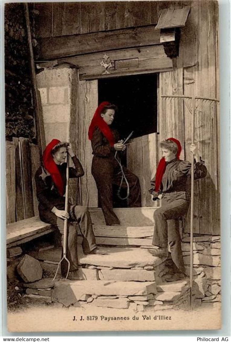 1873 Val-dIlliez 1916 - Bauern - 10305207