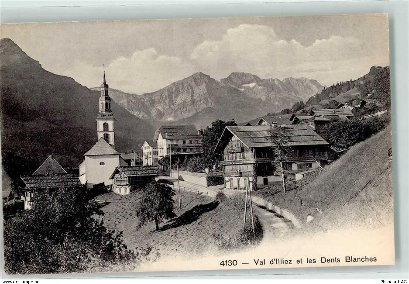 1873 Val-dIlliez - Dents Blaches Kirche - 10611193