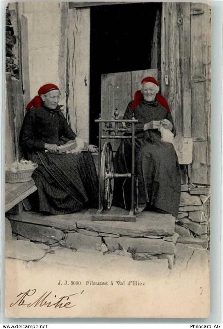 1873 Val-dIlliez - Spinnerinnen - 10601746
