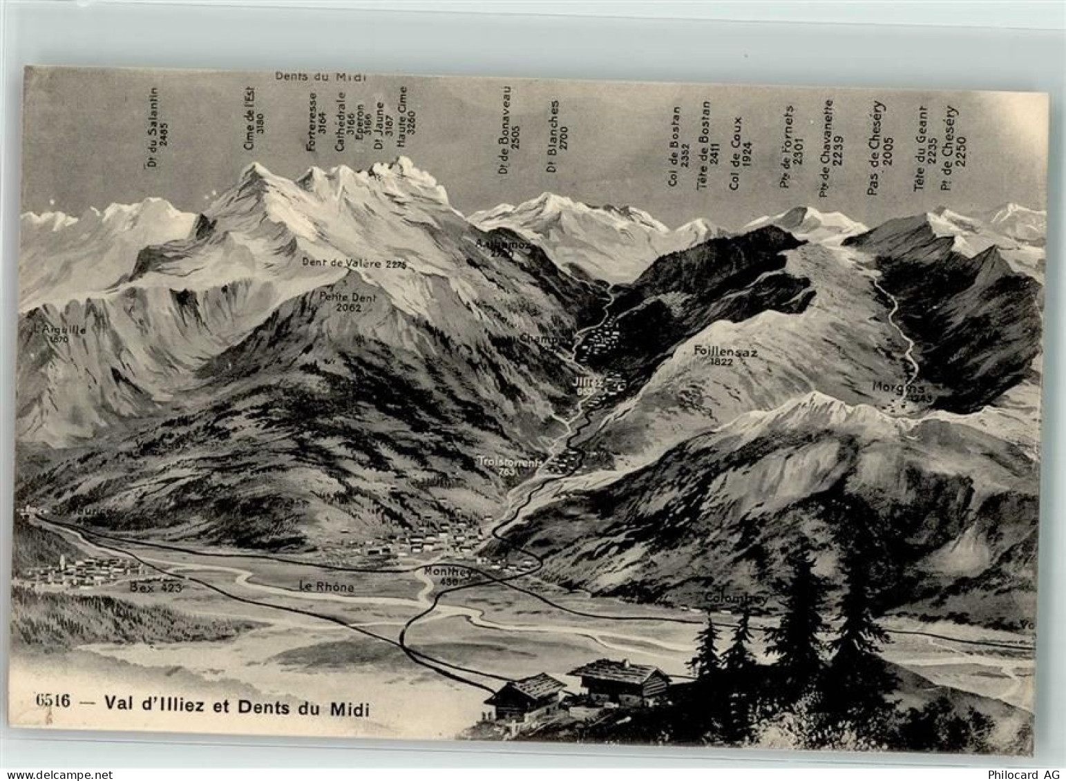 1873 Val-dIlliez - Vogelschau - 39404861