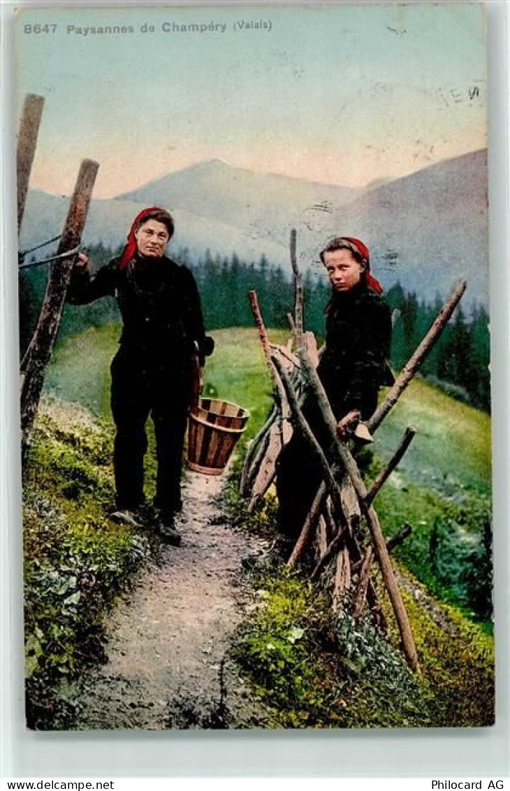 1874 Champéry 1911 - Paysannes - 10612066