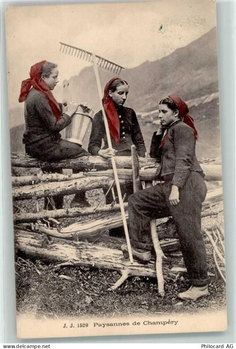 1874 Champéry 1914 - Bäuerinnen - 39407478