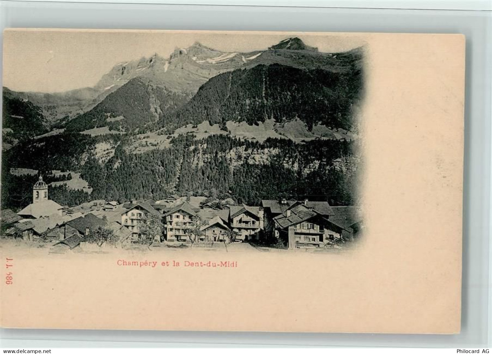 1874 Champéry - Champéry et le Dent-du-Midi - 12115846