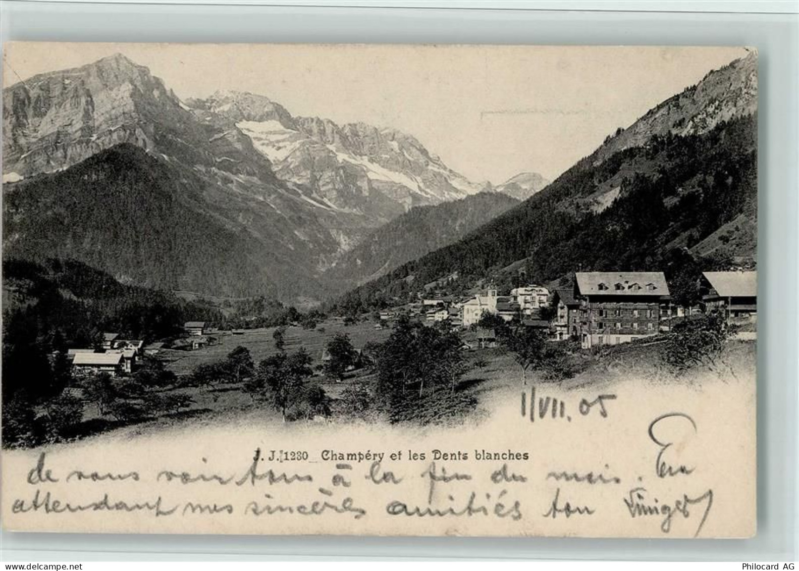 1874 Champéry - Les Dents blanches - 11064233