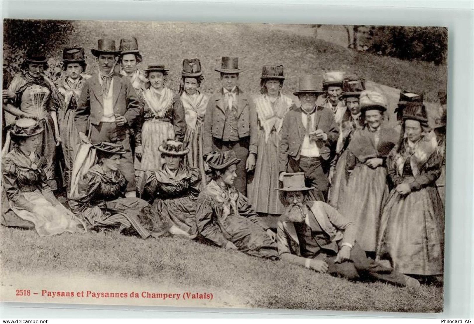 1874 Champéry - Paysannes - 10609240