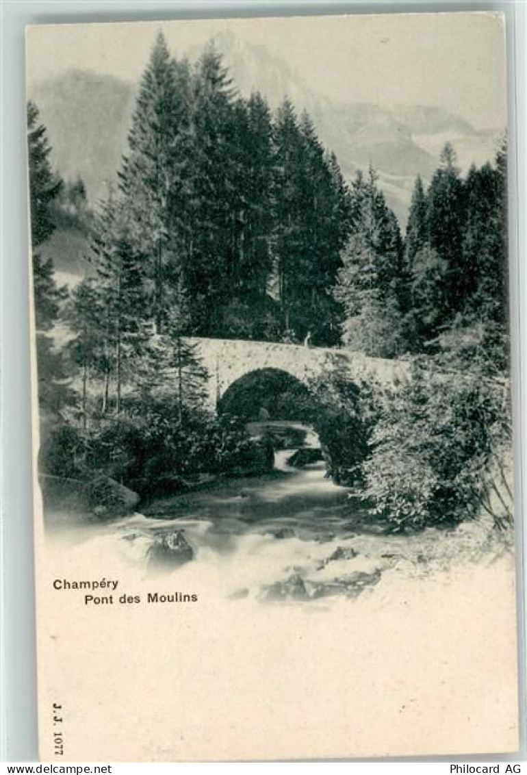1874 Champéry - Pont des Moulins - 39376335
