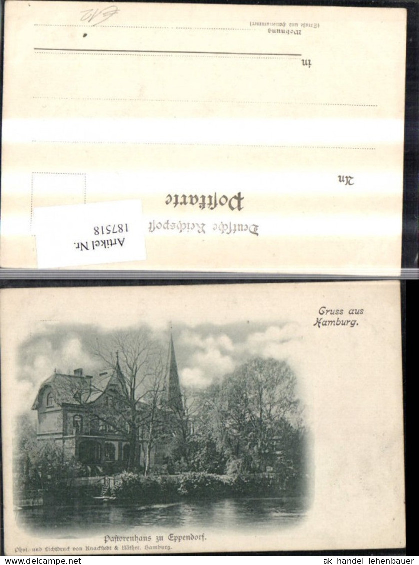 187518,Hamburg Pastorenhaus z. Eppendorf