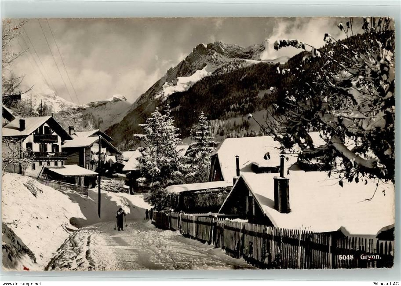 1882 Gryon - Winter - 39405781