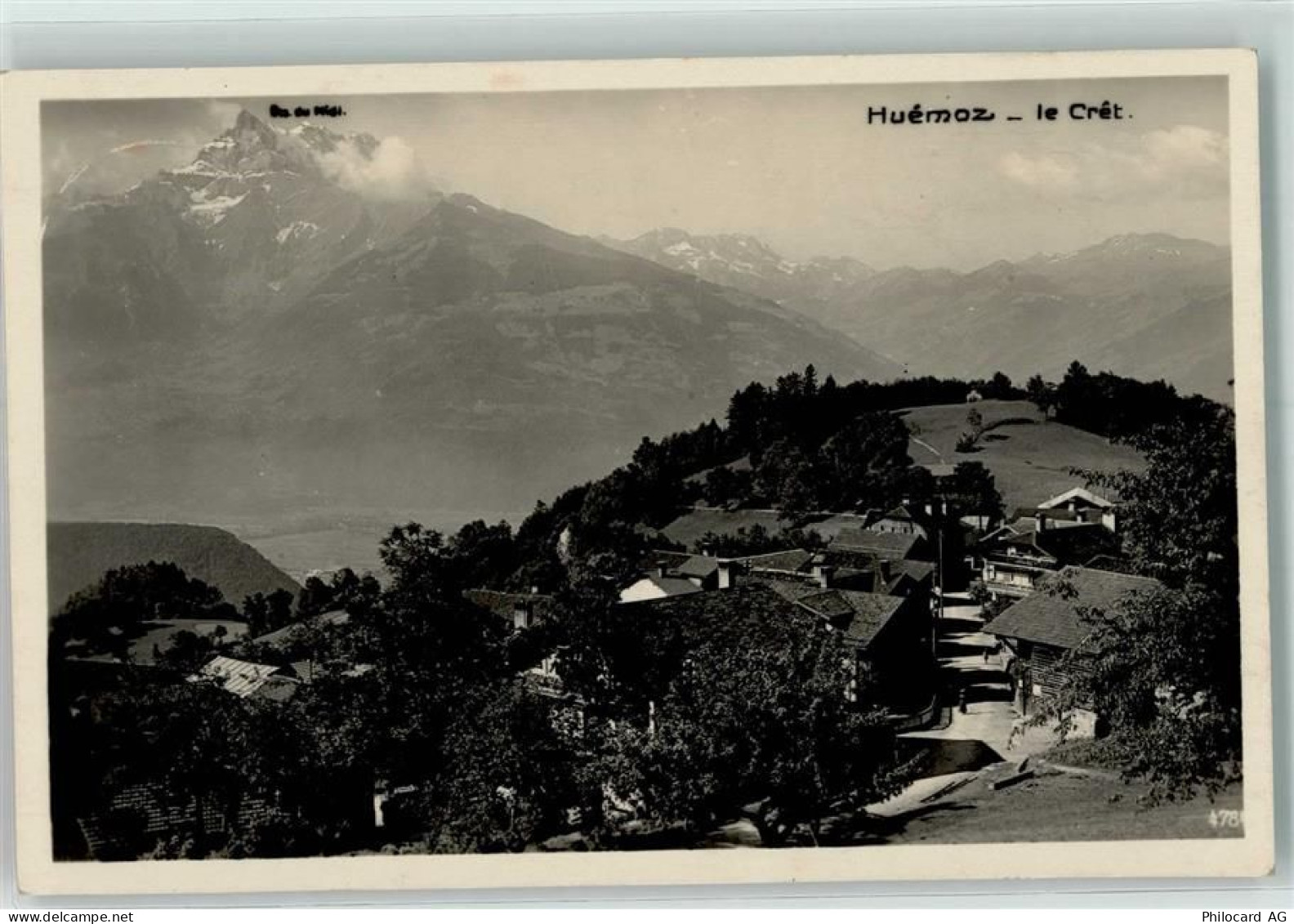 1884 Huémoz - Le Cret - 10218758