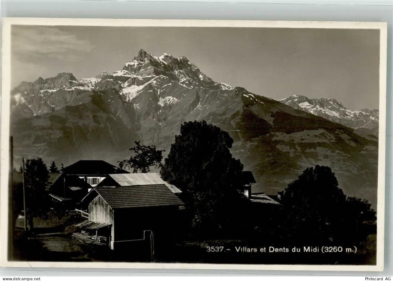 1884 Villars-sur-Ollon Foto AK - 38067450