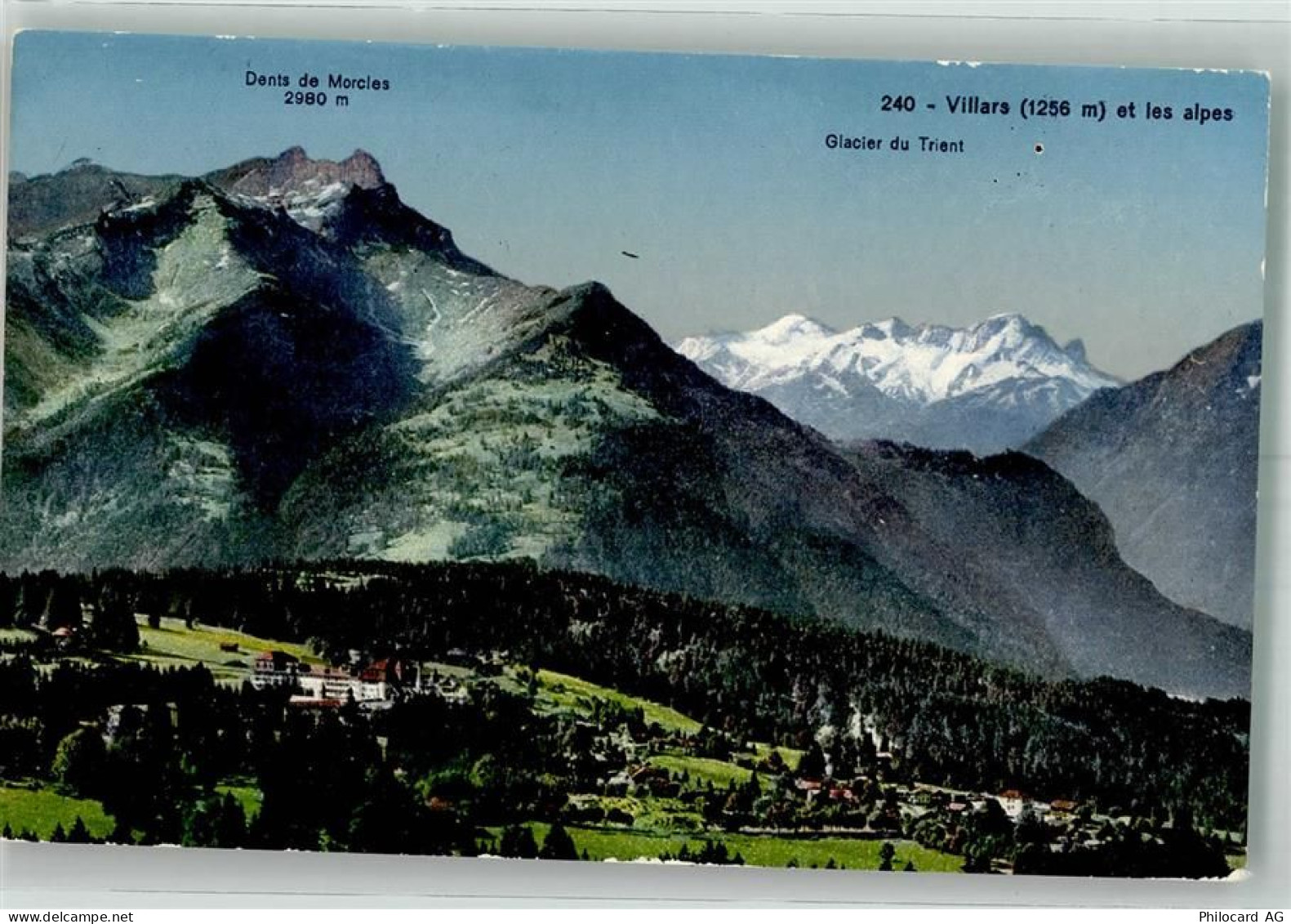 1884 Villars-sur-Ollon Foto AK - 38194305