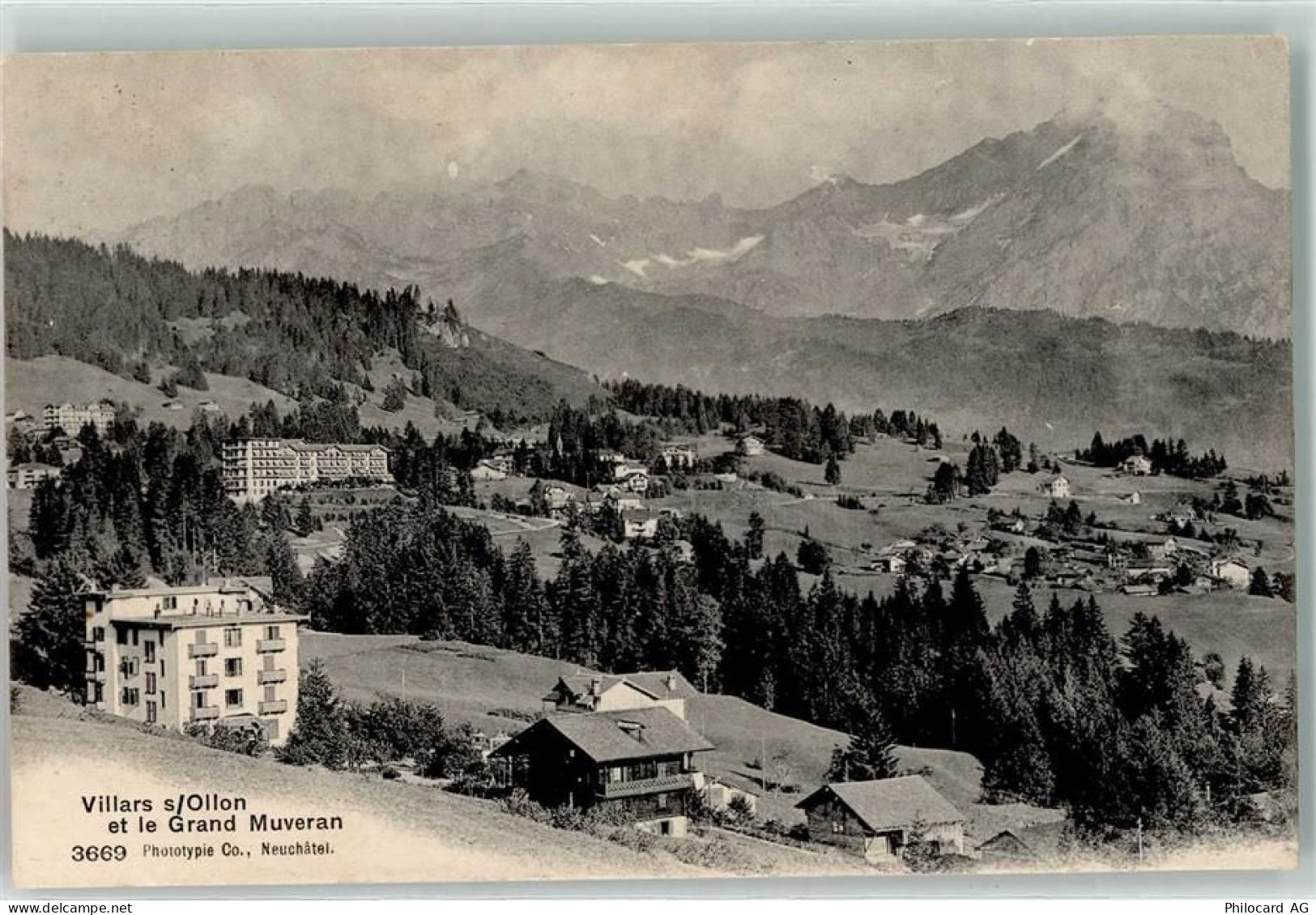 1884 Villars-sur-Ollon - Grand Muveran - 10614545