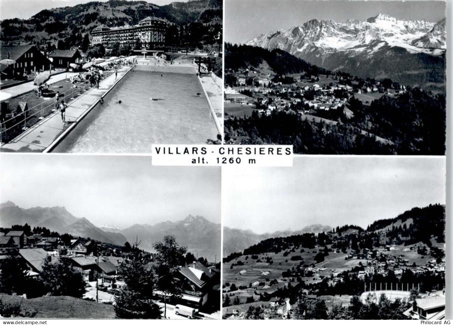 1884 Villars-sur-Ollon - Schwimmbad Chesieres - 50796635