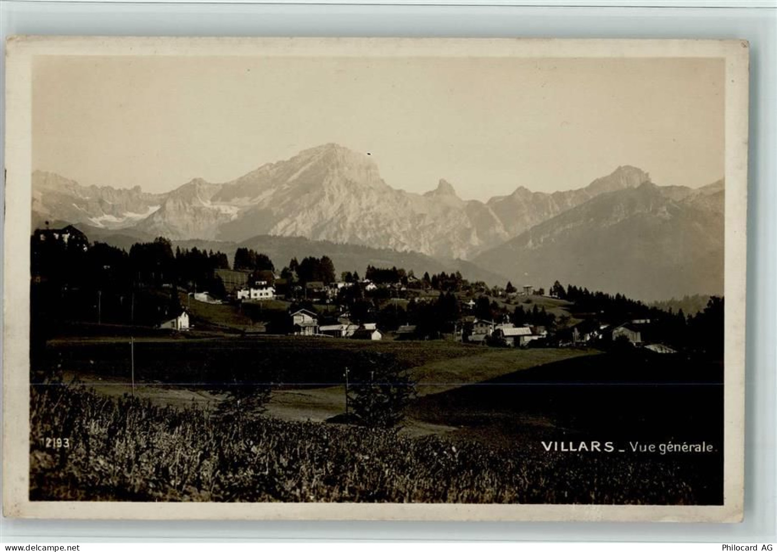 1884 Villars-sur-Ollon - Vue générale - 11060246