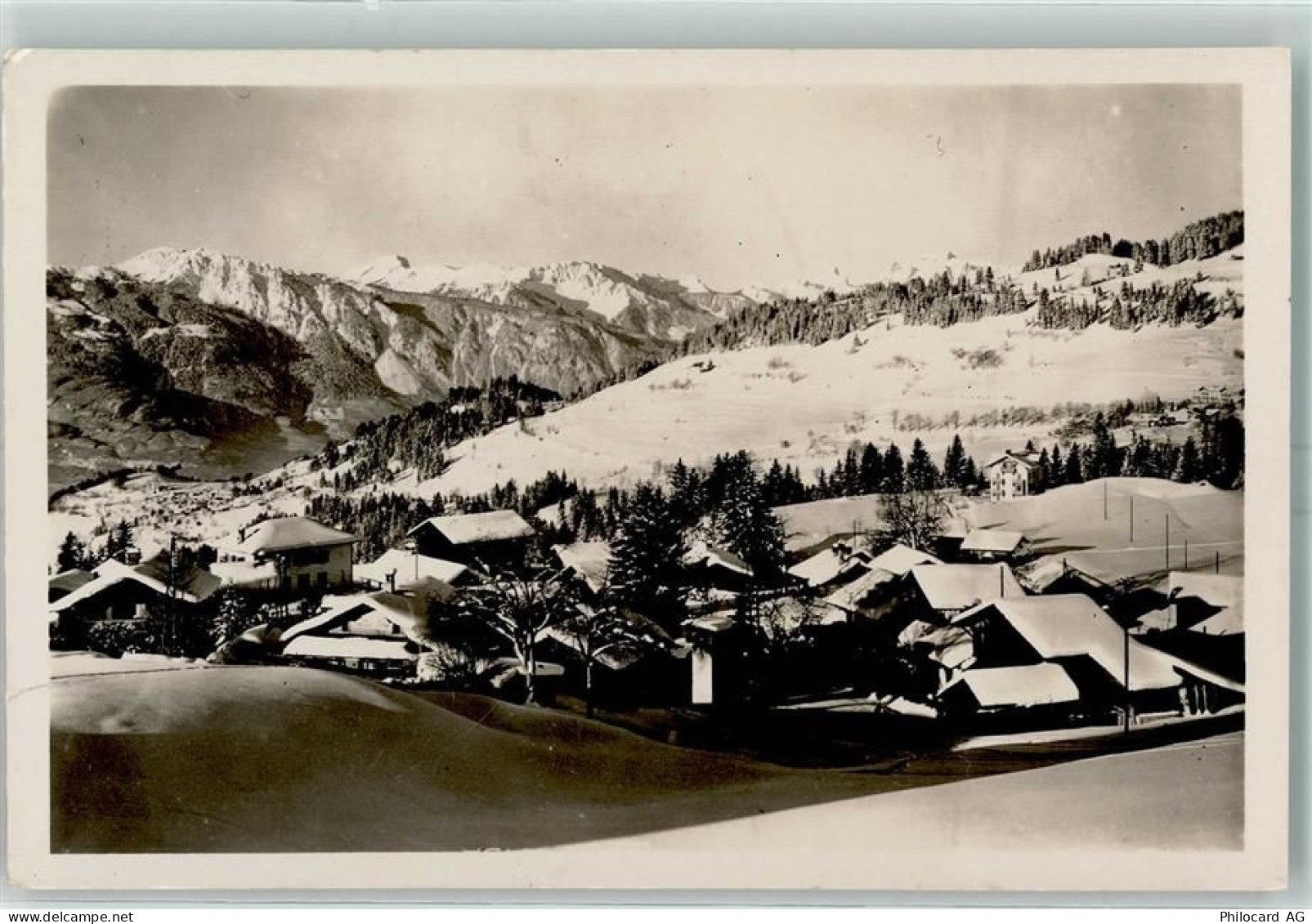 1884 Villars-sur-Ollon Winter - 10394099