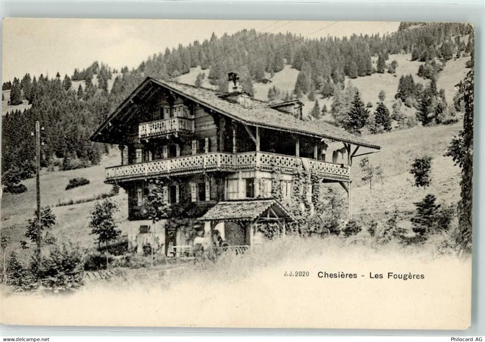 1885 Chesières - Les Fougeres - 10610616