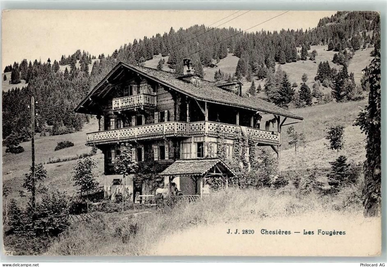 1885 Chesières - les Fougeres - 13913385