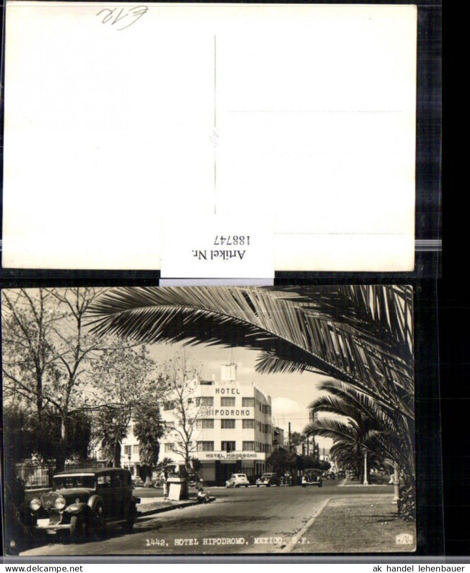 188747,Mexiko Mexico Hotel Hipodromo Straßenansicht