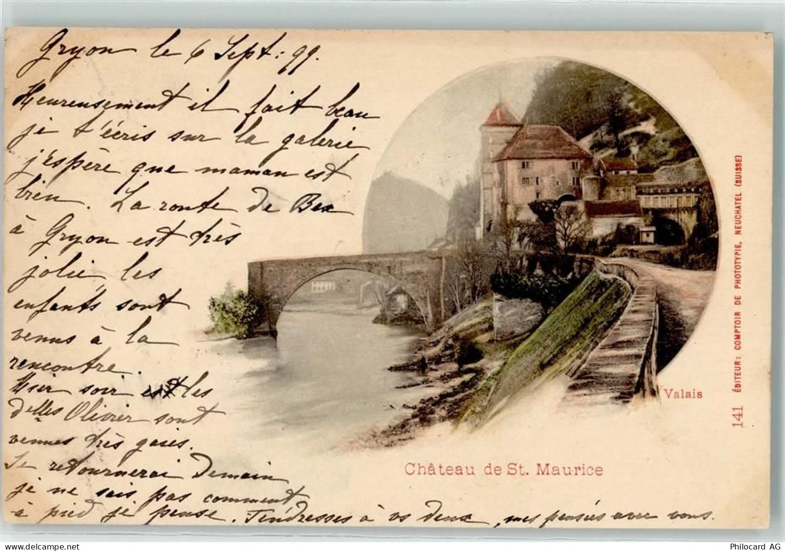 1890 St-Maurice 1899 - Schloss - 10593410