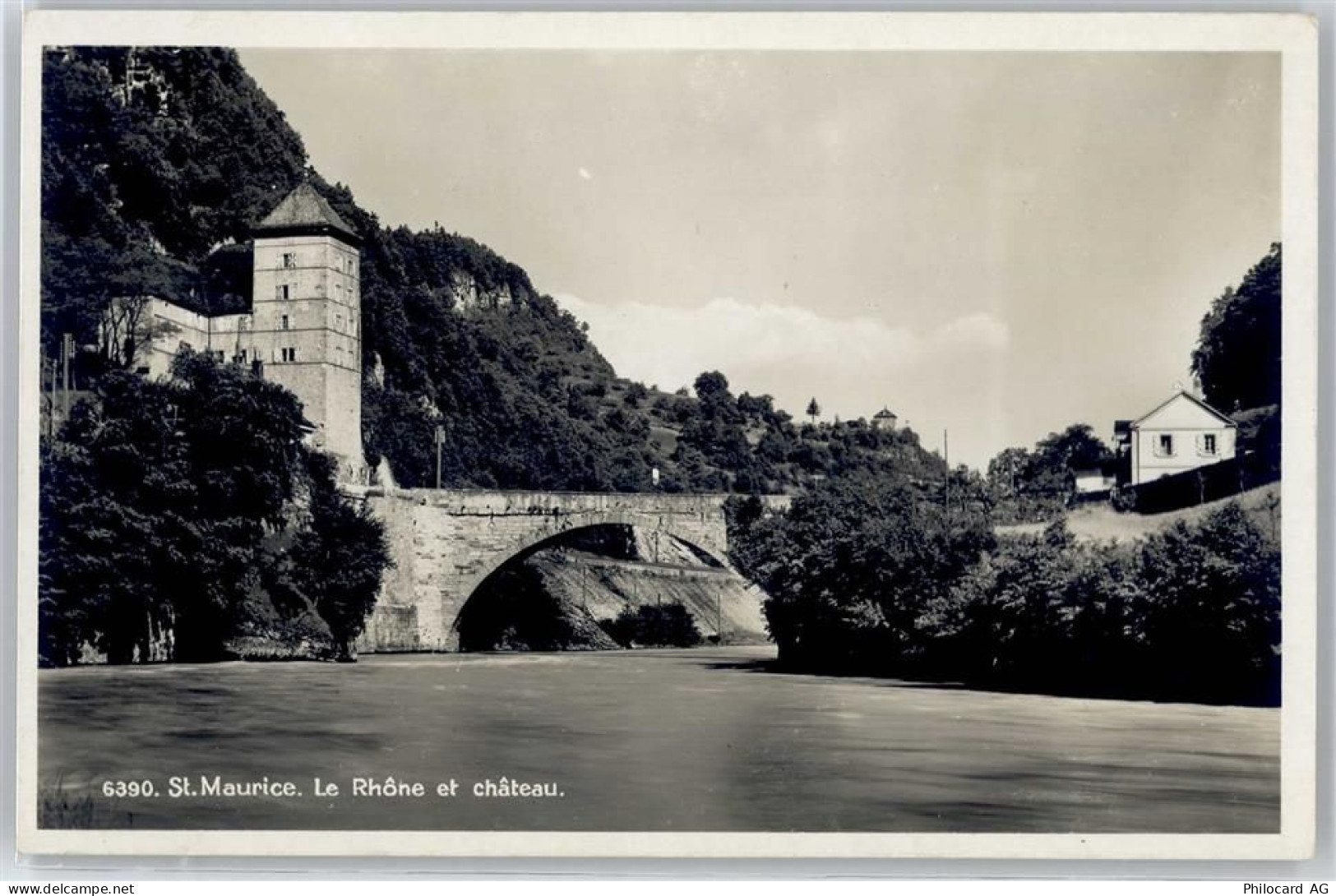 1890 St-Maurice - Burg, Brücke, Rhön - 51229758