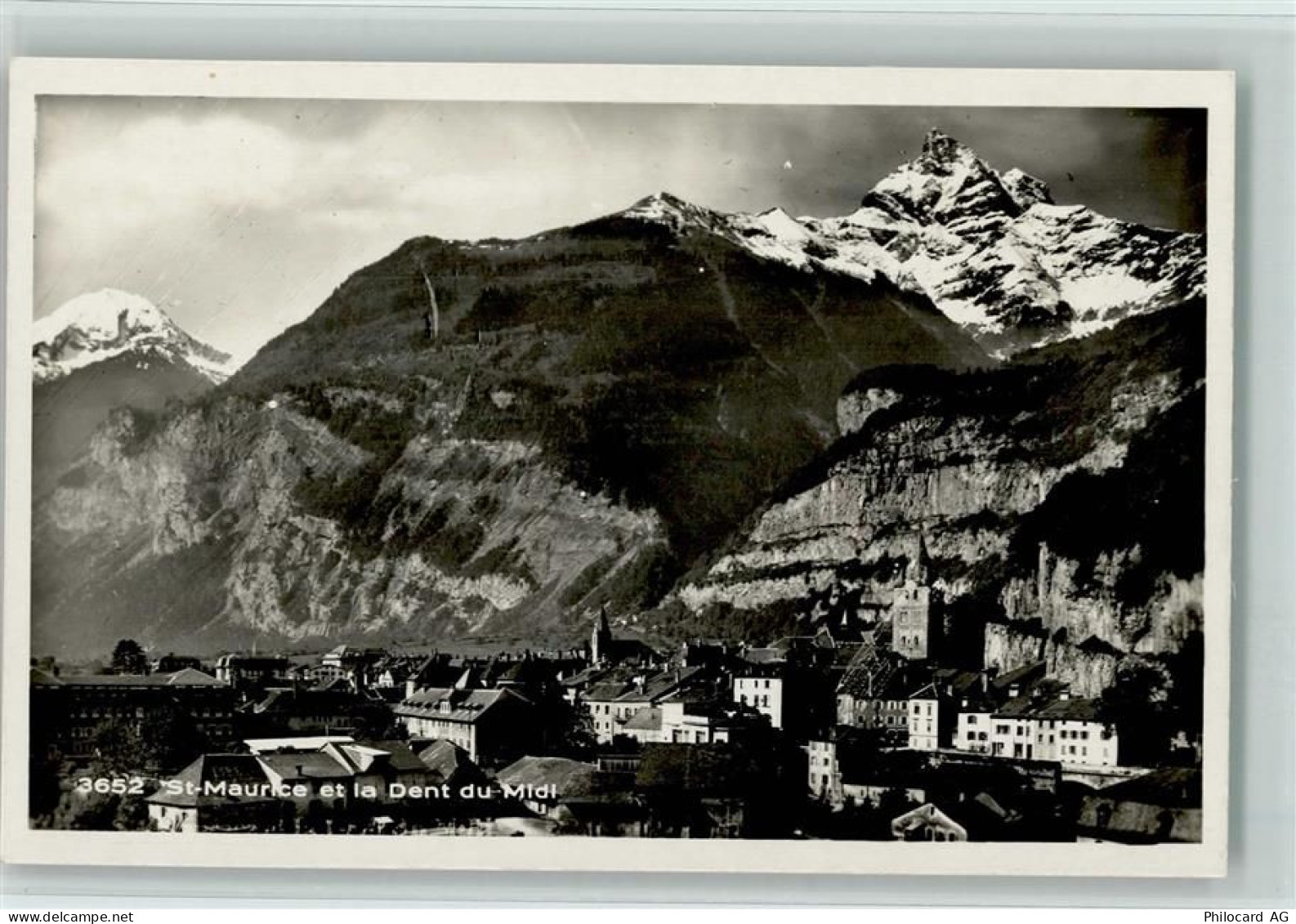 1890 St-Maurice - St. Maurice et la Dent du Midi - 10156792