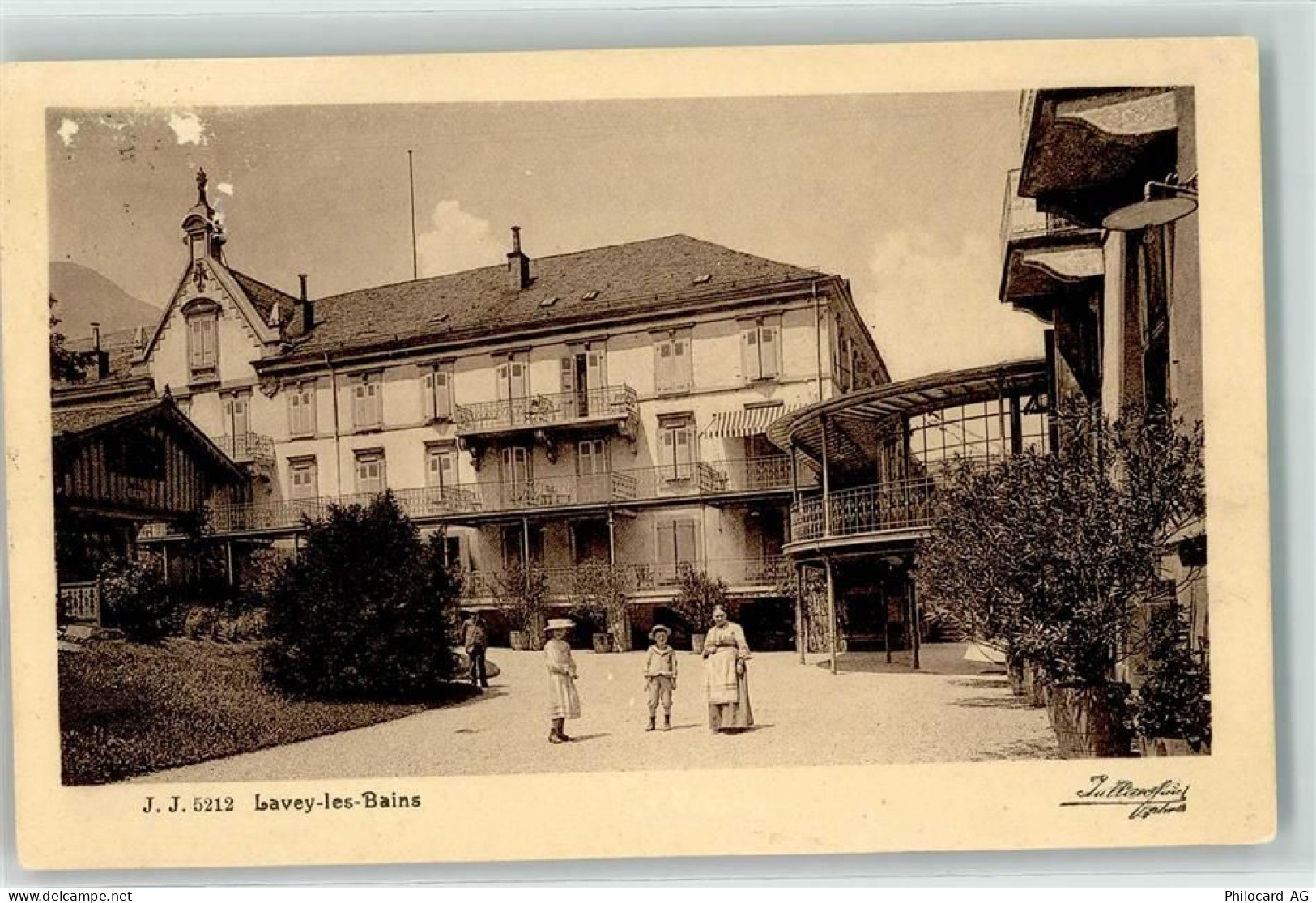 1892 Lavey-les-Bains 1919 Gebrauchsspuren - 10603519